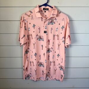 Bad Birdie golf polo the boys shirt men's size small